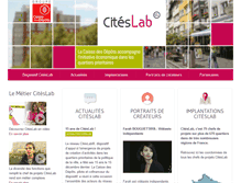 Tablet Screenshot of citeslab.fr